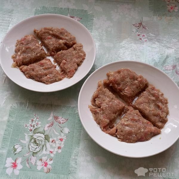 Рецепт: Пирожки с мясом (фаршем) - тесто на кефире